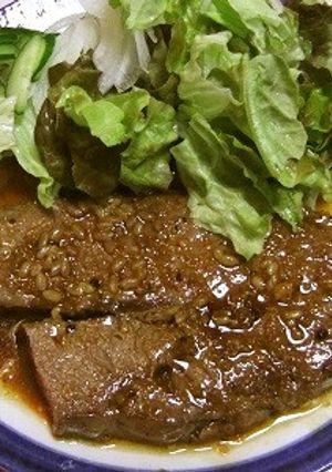 ステーキソース(塩麹バター)-レシピのメイン写真
