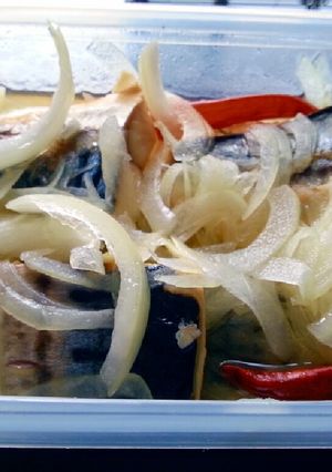 ☆保存食さばのオイル漬け☆-レシピのメイン写真