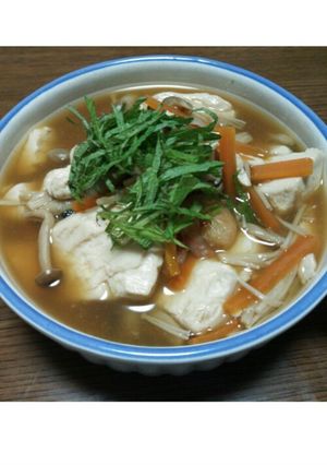 豆腐ときのこの簡単ヘルシー煮物-レシピのメイン写真