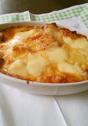 厚揚げとはんぺんの味噌風味グラタン-レシピのメイン写真