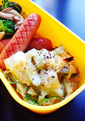 お弁当にも♪新じゃがとピクルスのチーズ焼-レシピのメイン写真