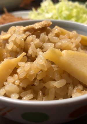 味つけは麺つゆだけ☆簡単！筍ごはん♪-レシピのメイン写真