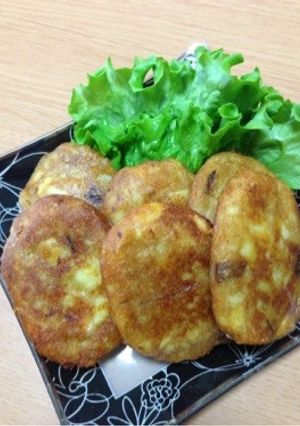 残りカレーdeポテトカレーチーズ揚げ-レシピのメイン写真