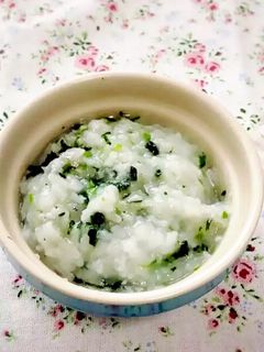 離乳食 ほうれん草としらす粥♡-レシピのメイン写真