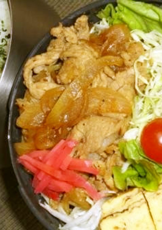 現役男子中学生考案炭火焼風焼肉弁当-レシピのメイン写真