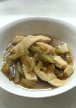 茎わかめと油揚げ☆きつね風味-レシピのメイン写真