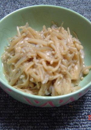 超簡単保存食　えのきとじゃこの佃煮-レシピのメイン写真