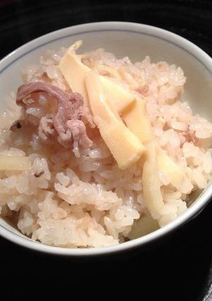 秘伝?！簡単たけのこの豚竹ごはん-レシピのメイン写真