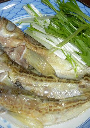 ハタハタの白味噌煮-レシピのメイン写真