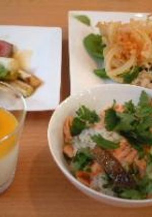 じゃこと三つ葉の鮭ご飯-レシピのメイン写真
