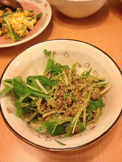 超簡単☆納豆水菜-レシピのメイン写真