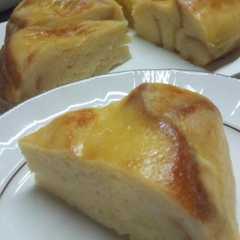 รูปของ 炊飯器で食パンケーキ(･ω･)♪