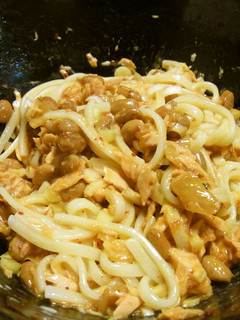 ツナ納豆うどん-レシピのメイン写真