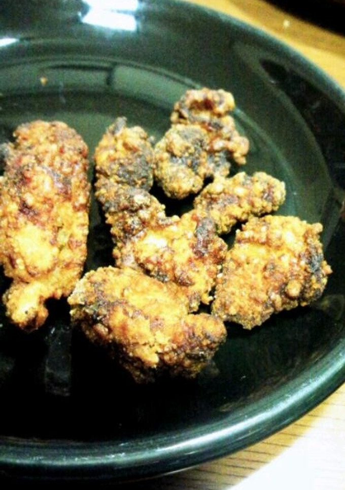 鶏皮の唐揚げ　つまみに♪-レシピのメイン写真
