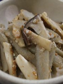 ごぼうとエリンギの塩麹きんぴら-レシピのメイン写真