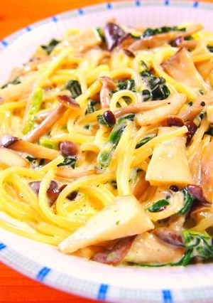 超シンプル！野菜だけクリームパスタ☆-レシピのメイン写真