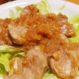 豚ロース肉のおろし玉ねぎ炒め