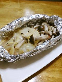 さんまの和風ホイル焼き-レシピのメイン写真