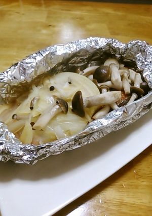さんまの和風ホイル焼き-レシピのメイン写真