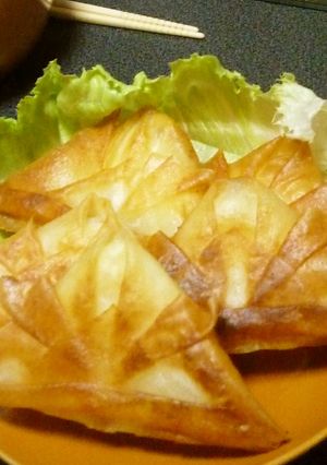 こどもの日に!兜のパリパリポテト☆-レシピのメイン写真