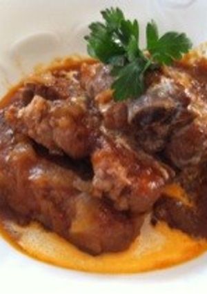 スペアリブの赤ワイン煮込み-レシピのメイン写真