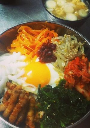 簡単♪野菜たっぷり♪韓国ビビンパ!비빔밥-レシピのメイン写真