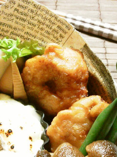 お弁当に♪鶏の唐揚げ。塩麹マヨワインで-レシピのメイン写真
