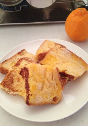 フライパンひとつでフレンチトースト-レシピのメイン写真