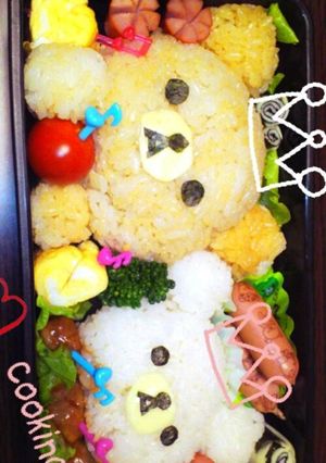 <キャラ弁>リラックマ～♪-レシピのメイン写真