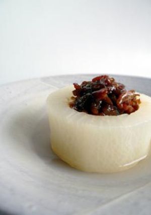 大根の鶏肉詰め-レシピのメイン写真