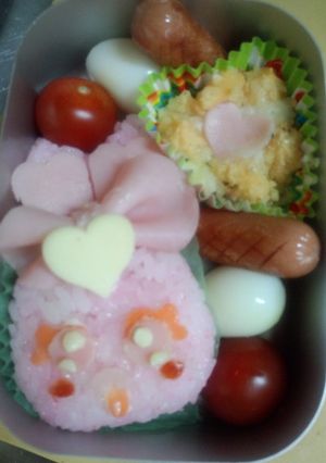 キャラ弁 プリキュア シャルル-レシピのメイン写真