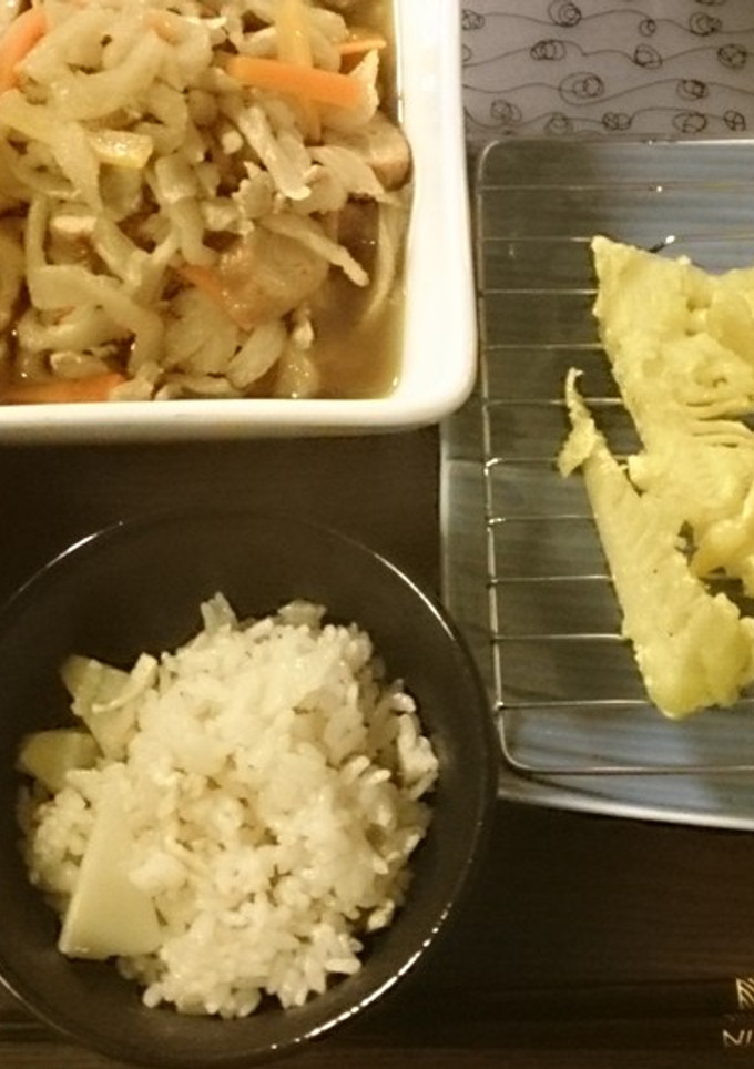 旬☆筍ごはん-レシピのメイン写真