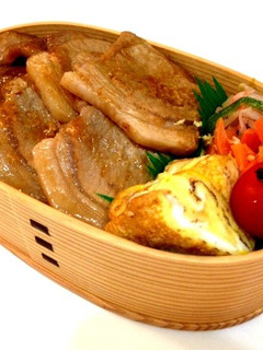 生姜焼き弁当☆-レシピのメイン写真