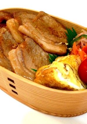 生姜焼き弁当☆-レシピのメイン写真