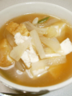 厚揚げのスープ-レシピのメイン写真