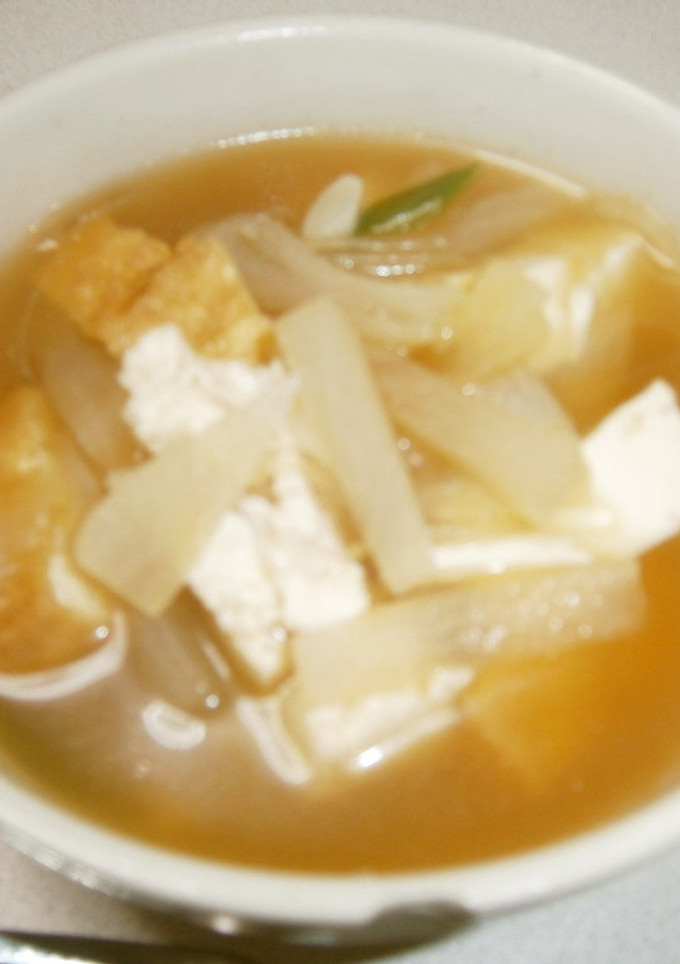 厚揚げのスープ-レシピのメイン写真