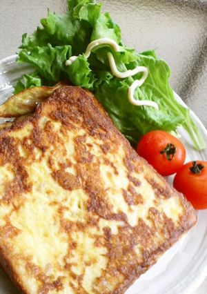 我が家の変わりフレンチトースト☆朝食に♪-レシピのメイン写真