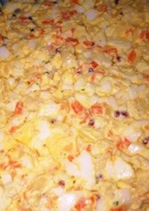 簡単新玉人参栄養満点卵野菜フィデング-レシピのメイン写真