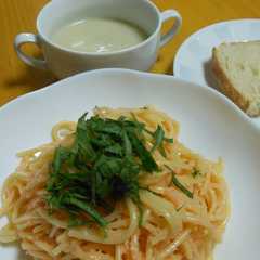 A picture of 簡単☆あえるだけの明太子パスタ.