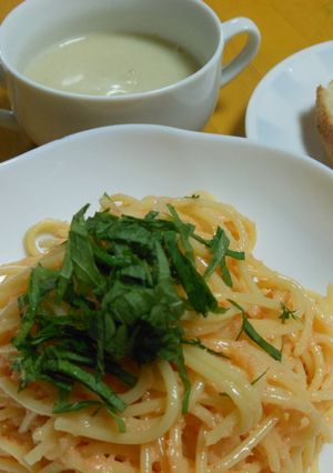 簡単☆あえるだけの明太子パスタ-レシピのメイン写真