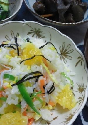 春のお寿司甘夏のちらし寿司-レシピのメイン写真