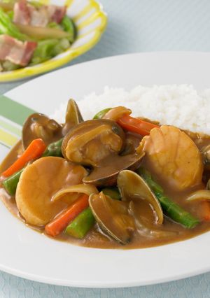 春野菜のシーフードカレー-レシピのメイン写真