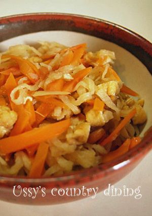 【市販のめんつゆで】切り干し大根の煮物-レシピのメイン写真