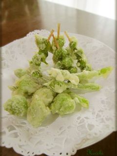 ◎ 春♪ ✾ネギ坊主✾の天ぷら~◎-レシピのメイン写真