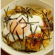 節約丼!半熟卵と白滝たっぷり丼