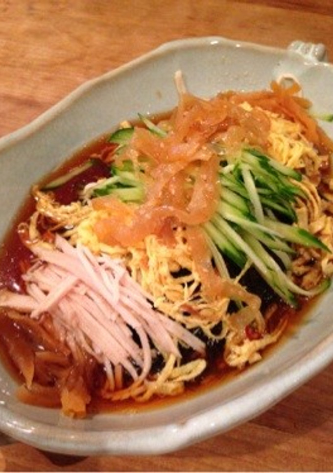 ダイエット中の冷やし中華-レシピのメイン写真