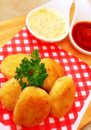 もっちり☆おからと豆腐のチキンナゲット風-レシピのメイン写真
