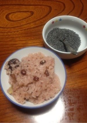 お赤飯-レシピのメイン写真
