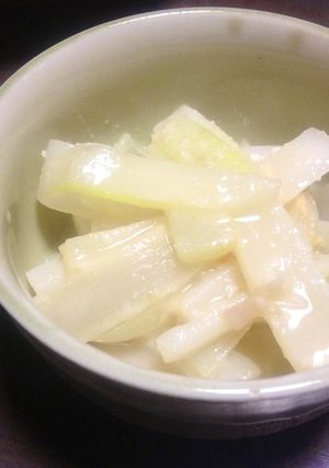 プレ農家めし◆簡単！うどの酢味噌和え-レシピのメイン写真