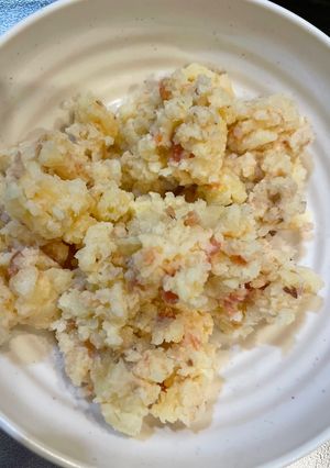 レンジで梅ポテサラ-レシピのメイン写真